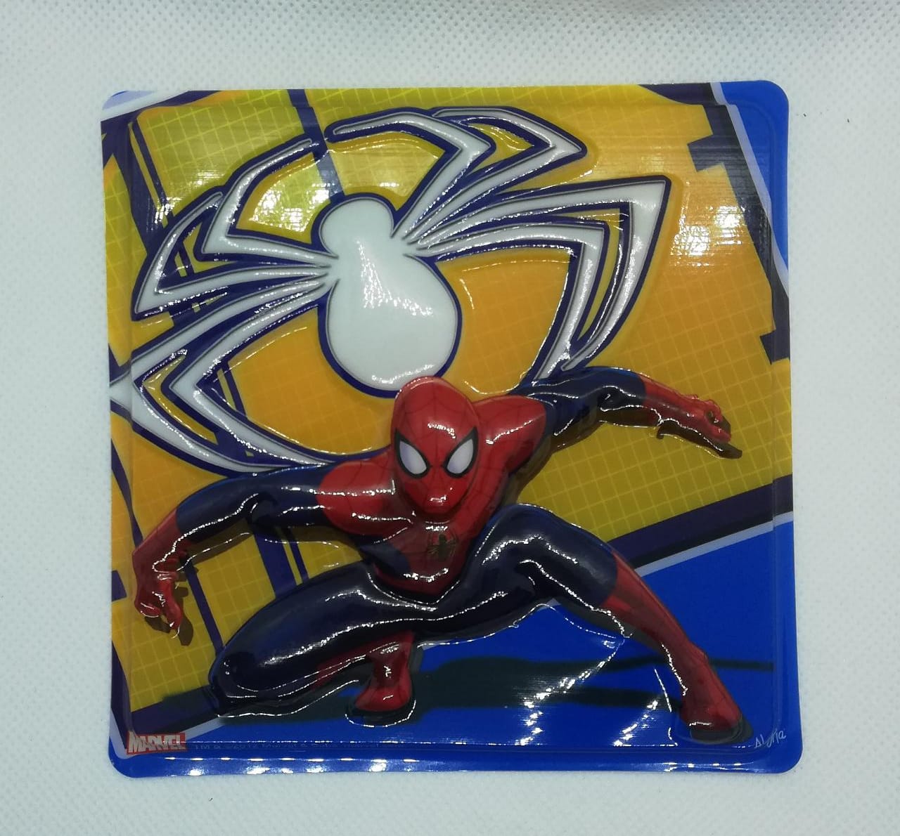 Placa chica spiderman – Artisabor (Arte y Sabor)